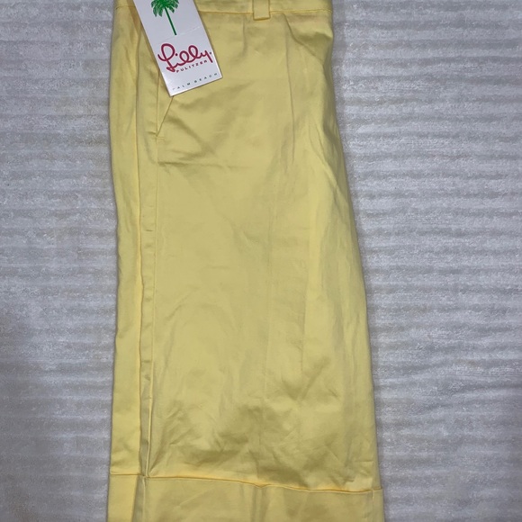 Lilly Pulitzer Courtney Stretch Capris Palm Beach - Picture 5 of 5